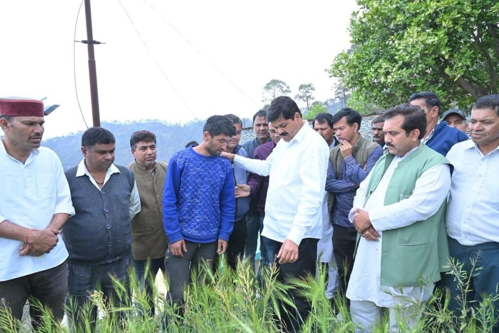 पोखड़ा ब्लॉक के भटकोट में आदमखोर बाघ ने 4 वर्षीय बच्ची को बनाया, मौके पर पहुंचे कांग्रेस प्रदेश अध्यक्ष गणेश गोदियाल