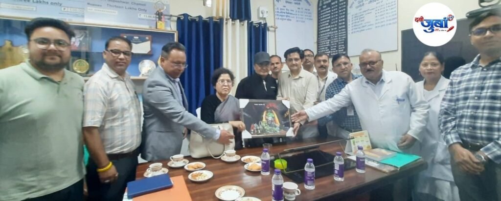 स्वास्थ्य महानिदेशक ने यात्रा मार्ग पर लिया स्वास्थ्य व्यवस्थाओं का जायजा