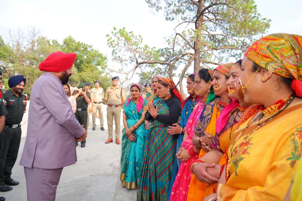उत्तराखण्ड के राज्यपाल दो दिवसीय प्रवास पर लैंसडाउन पहुंचे