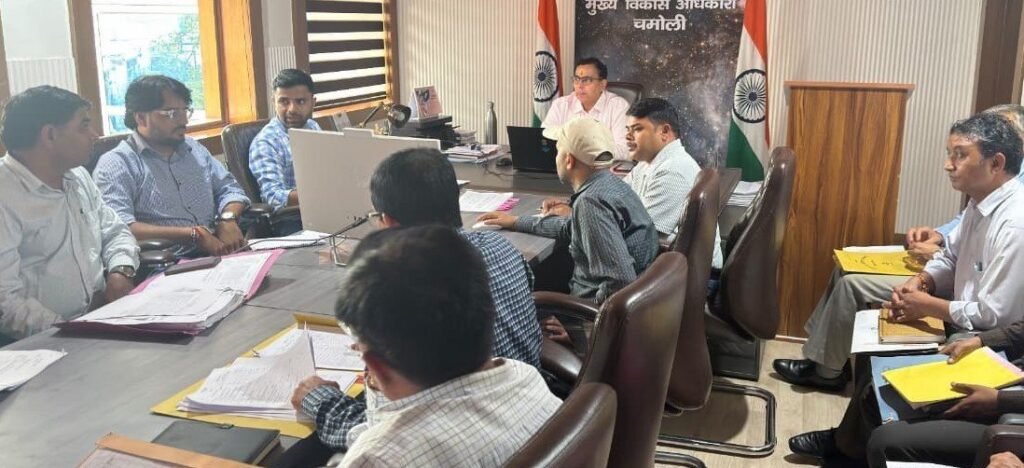 बीस सूत्रीय कार्यक्रम के लक्ष्य समयबद्ध पूरा करें – सीडीओ